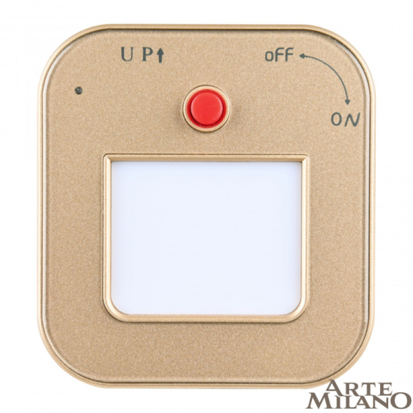Трековая система розеток Arte Milano 380022TL/Light Gold