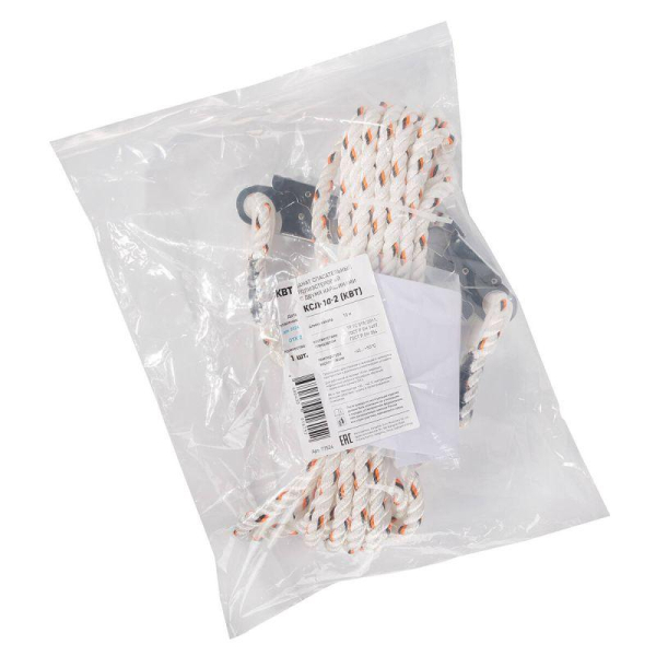 Канат КСЛ-10 с двумя карабинами КВТ 77524