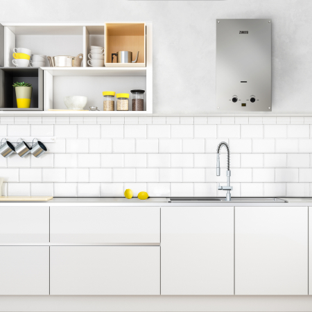 Газовая колонка Zanussi GWH 10 Fonte Glass Mirror