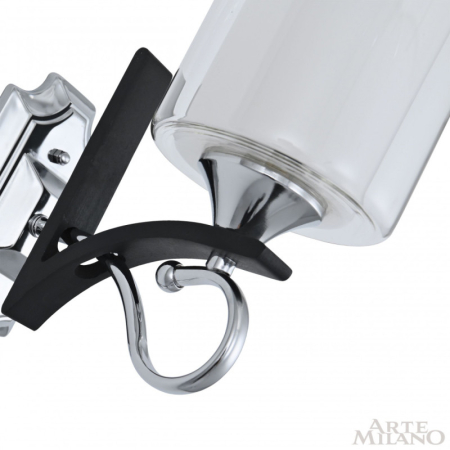 Бра Arte Milano 309167/1W Bk/Ni