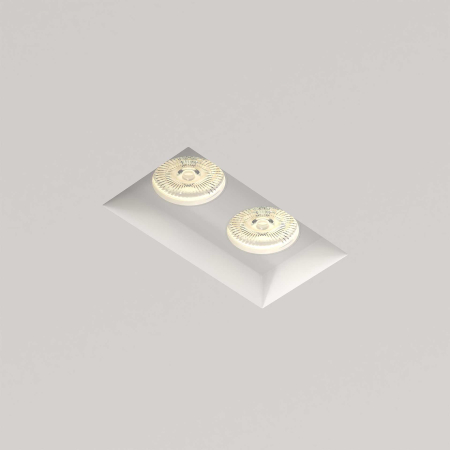 MAIA DUO FLAT Встраиваемый потолочный гипсовый светильник