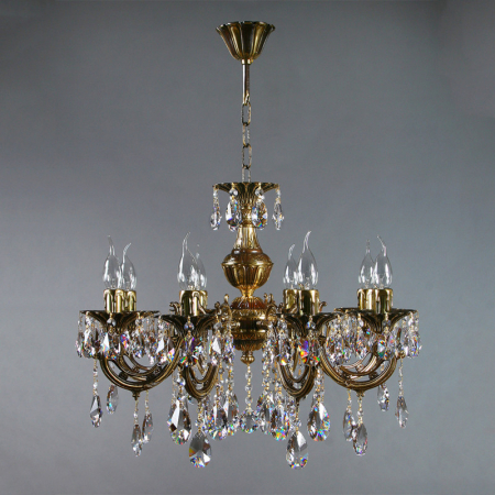 Подвесная люстра AMBIENTE by BRIZZI 8818/8 PB Tear Drop