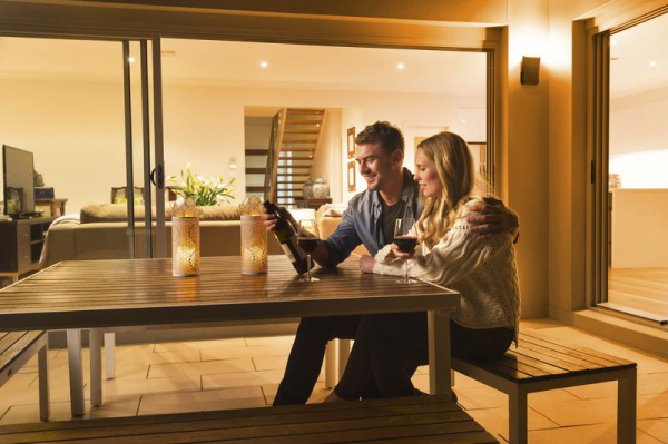 Светильник светодиодный SMART OUTD WIFI CURVE WALL RGBW SI LEDVANCE 4058075478350