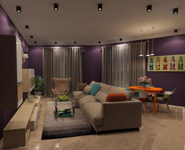 Накладной светильник Denkirs DK2001-BK