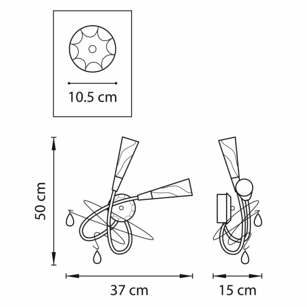 Бра Lightstar 711639