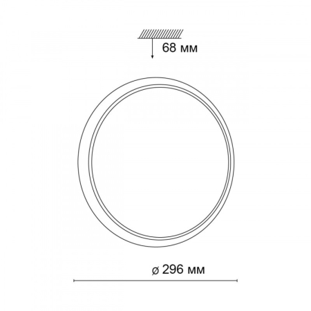 Накладной светильник Sonex 3061/18L