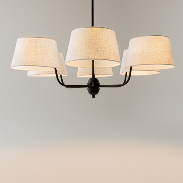 Люстра на штанге Maytoni MOD360PL-06B