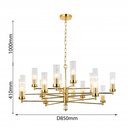 Подвесная люстра Favourite 2673-16P