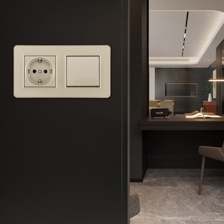 Розетка Arte Milano SET16-2-40-1-30-1 shampan