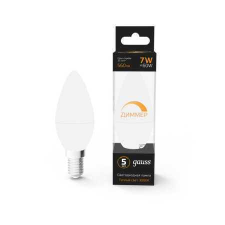 Светодиодная лампа Gauss 103101107-D