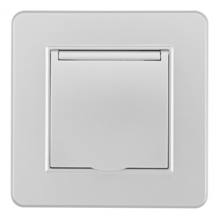 Розетка Arte Milano SET16-1-41-1 silver