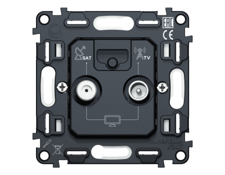 Розетка Ambrella Volt VM217