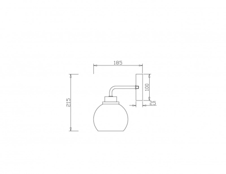Бра Freya FR5176WL-01BS