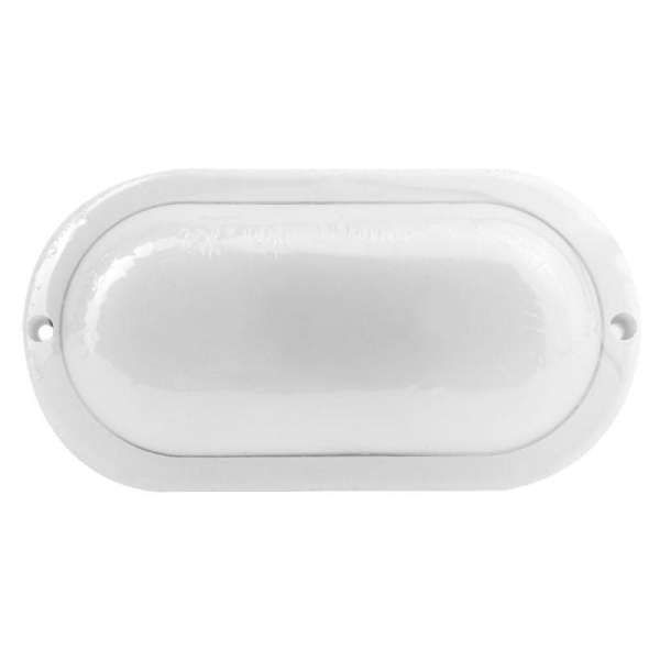 Светильник светодиодный ЖКХ 12Вт 4000К IP65 220В влагозащ. овал LBF-0412 C01 Ultraflash 15346