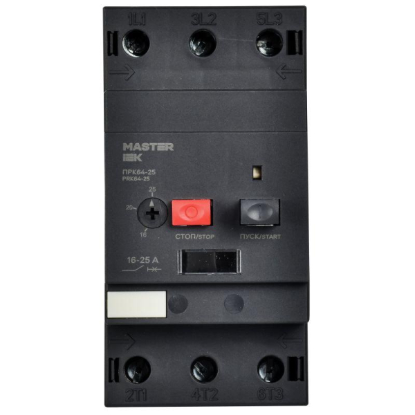 Пускатель ПРК64-25 In=25A Ir=16-25A Ue 660В KARAT IEK DMS22-25