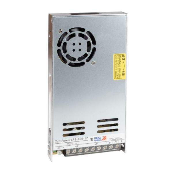Блок питания панельный OptiPower LRS 400-12 33.3A КЭАЗ 328890