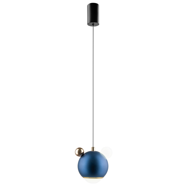 Crystal Lux Светильник подвесной Crystal Lux AMIGO SP LED BLUE
