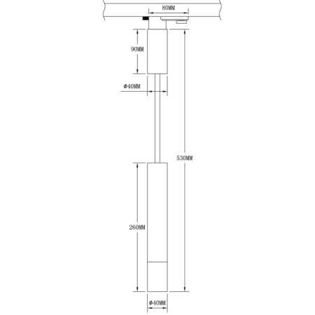 Светильник на шине ARTE Lamp A2513PL-1BK