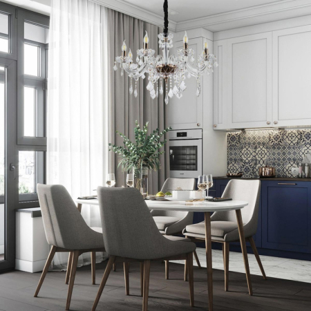 Подвесная люстра MODELUX ML.7151.8P