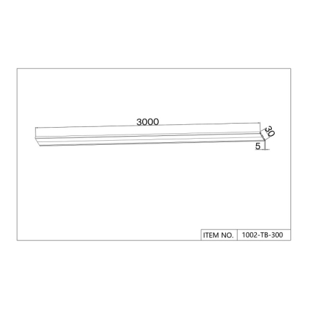 Шинопровод Favourite 1002-TB-300