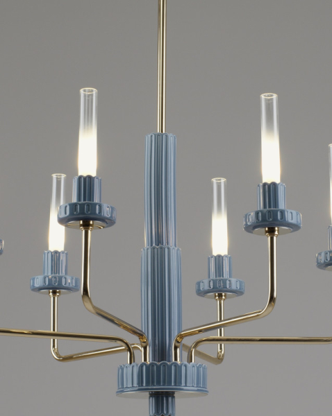 Люстра на штанге Moderli V11692-PL