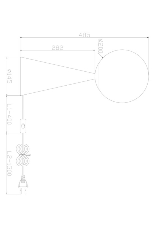 Настольная лампа Freya FR5289TL-01BS