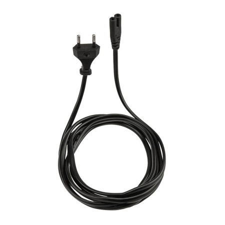 Шнур сетевой, вилка СЕЕ 7/16 - разъем IEC 320 C7, кабель 2x0,75 мм², длина 3 метра (PE пакет) REXANT