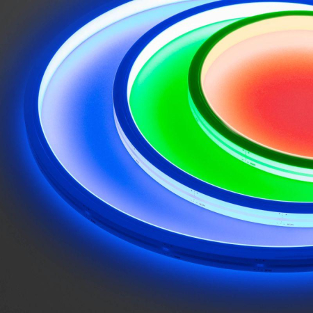 Лента светодиодная MOONLIGHT-TOP-GM192-13х12mm 24V RGBW-Warm 14.4Вт/м IP67 5м wire x2 боков. вывод кабеля герметичная (уп.5м) Arlight 041484