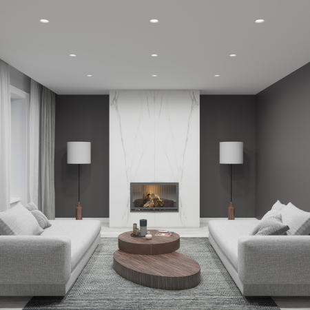 ELEKTRA Встраиваемый потолочный гипсовый светильник