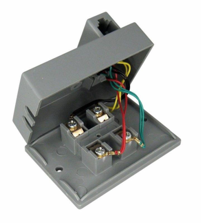 Розетка телефонная сер. Rexant 03-0011-4