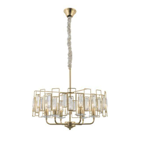 Люстра Waltraud 1028-206 6хE14 40Вт хрусталь классика Rivoli Б0052465