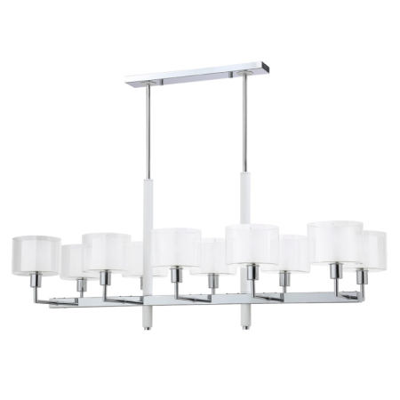 Люстра на штанге Crystal Lux MAESTRO SP-PL10 L1100 CHROME