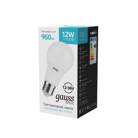 Светодиодная лампа Gauss 202402212