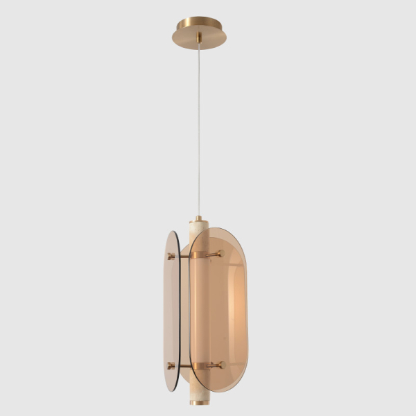 Crystal Lux AMARILLO SP18W LED BRASS