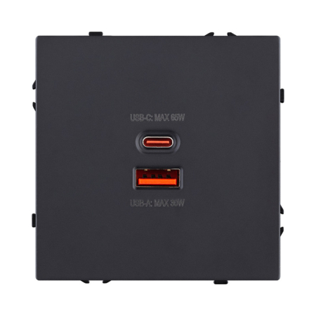 Розетка KOLLINGER EC-024BK