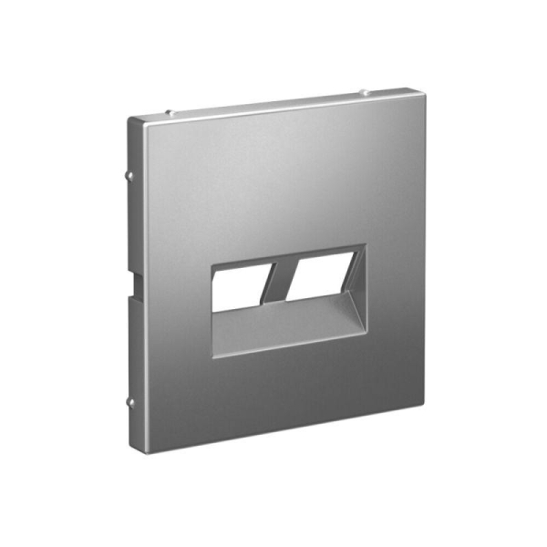 Накладка двойная ArtGallery для информационных функций типа Keystone сталь SE GAL000990