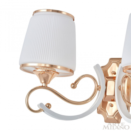 Бра Arte Milano 303857/2W Wh/Gd