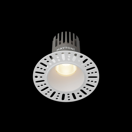 Встраиваемый светильник Maytoni Technical DL119-10W-3K-TRS-W
