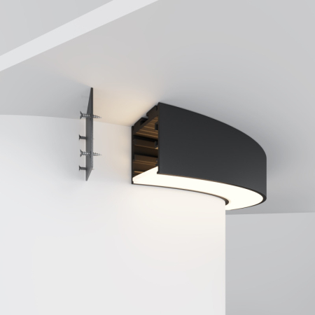 Профиль Maytoni Technical ALM-3535R-B-D-90°-0.3M