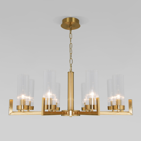 Подвесная люстра Eurosvet 60133/8 латунь