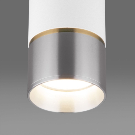 Накладной светильник Elektrostandard DLN106 GU10 белый/серебро