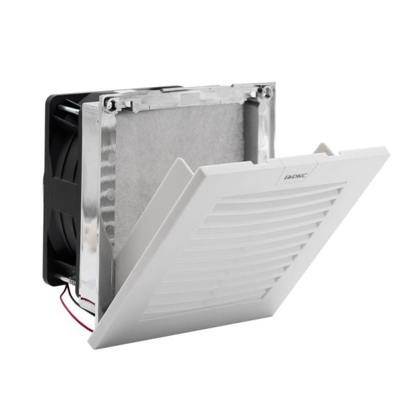 Вентилятор с фильтром ЭМС 120куб.м/ч 48В DC 152х152мм IP54 DKC R5MCV15048