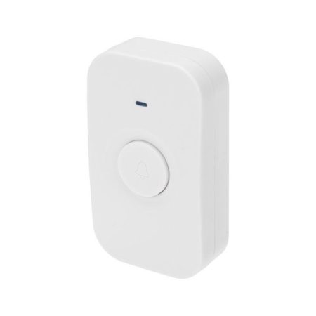 Беспроводной дверной звонок c цифровым кодированием 52 мелодии 150м IP56 (белый) REXANT