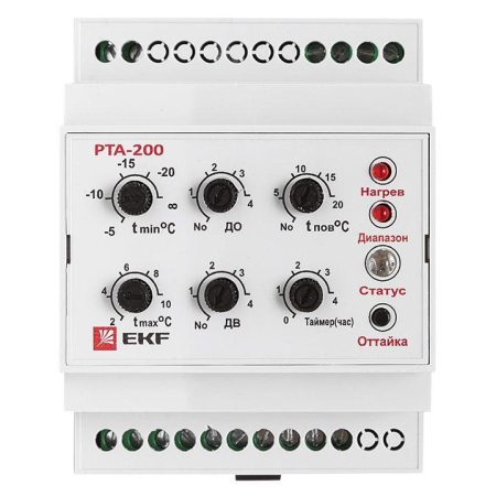 Терморегулятор РТА-200 EKF rta-200