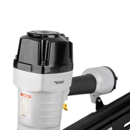 Пневмопистолет гвоздезабивной (нейлер) N90/D21, наклон 21 градус KRANZ