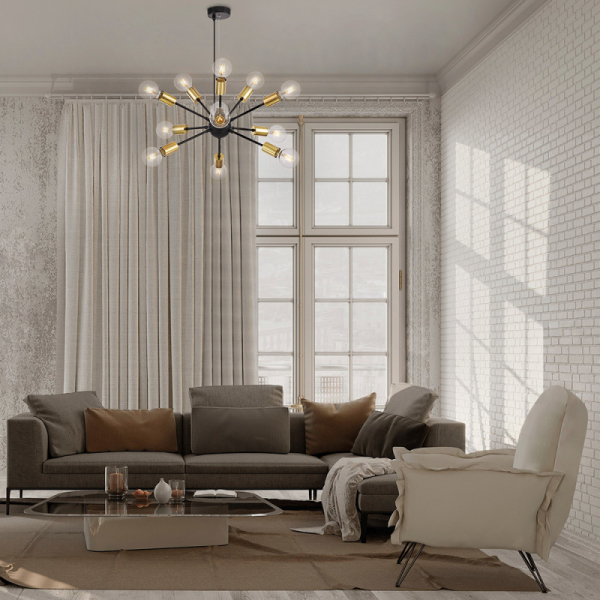 Подвесная люстра Maytoni T546PL-12B