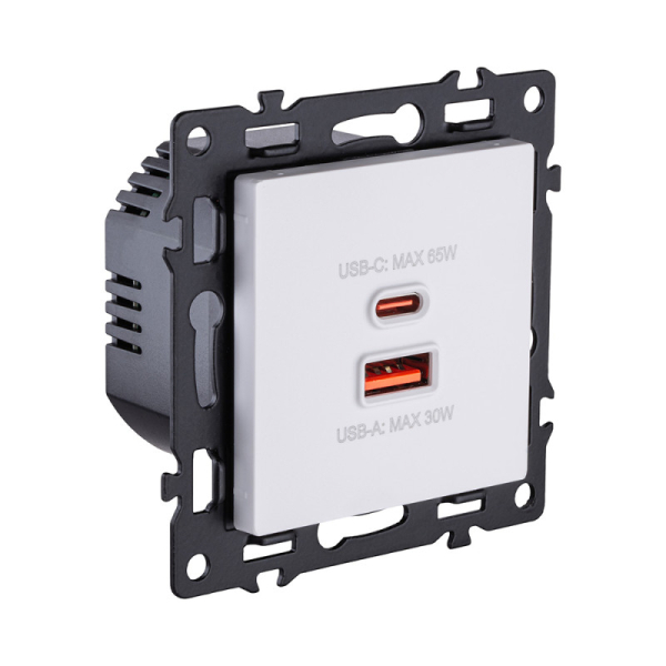 Розетка KOLLINGER AS-024WH