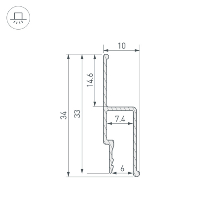 Профиль Arlight 039472