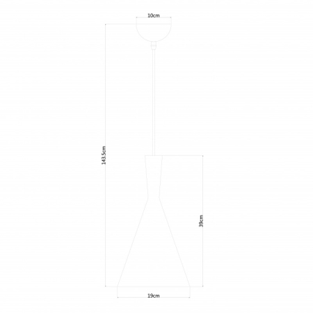 Подвесной светильник ARTE Lamp A3408SP-1BK