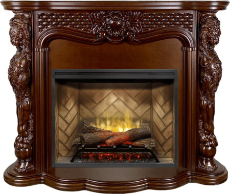 Dimplex Каминокомплект Castle - Темный дуб с очагом Revillusion RBF30